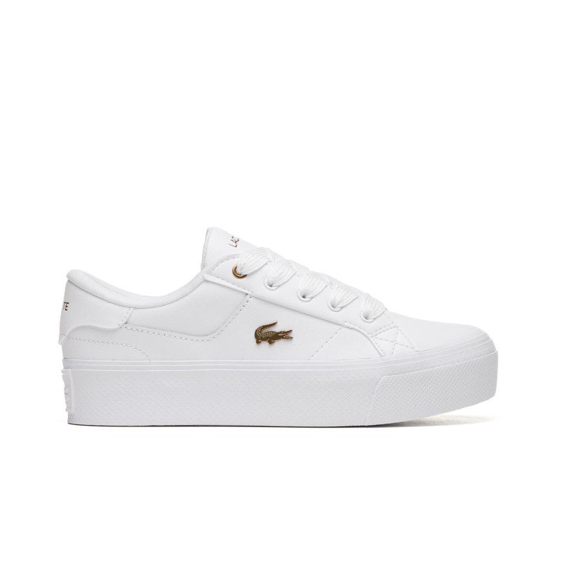 Women'S Lacoste Ziane Platform Leather Sneakers