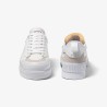 Women'S Lacoste L004 Platform Leather And Textile Color Block Sneakers