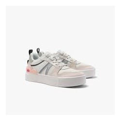 Women'S Lacoste L002 Leather Heel Pop Sneakers