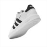 Zapatillas Adidas Grand Court Lifestyle Niñ@s Blanca y Negro Velcro