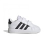 Zapatillas Adidas Grand Court 2.0 Cf I Baby Velcros Blanca