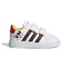 Zapatillas Grand Court Mickey Cf I Velcros Blanco