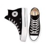 Chuck Taylor All Star Lift - Hi Canvas Bota Doble Suela Negra Blanco