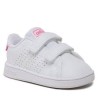 Zapatillas Advantage Cf I Vlcro Retro Style Baby Blanca Colegial Classics