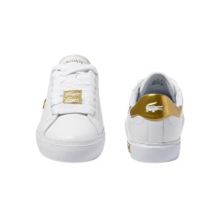 Women'S Lacoste Powercourt 2.0 Leather Sneakers